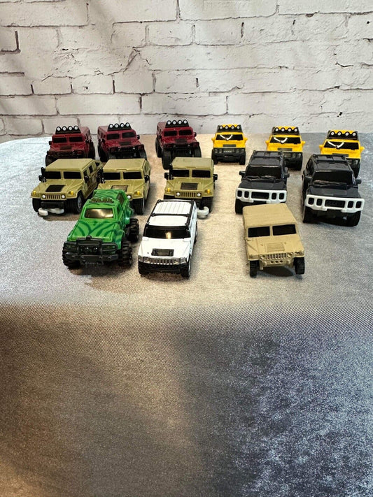 Lot Of 14 Vintage Toy Hummers