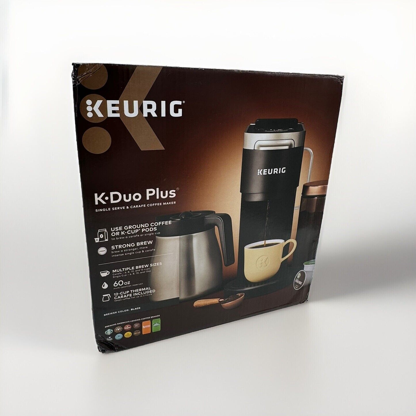 Keurig 5000204978 K-Duo Plus Single-Serve and Carafe Coffee Maker - Black