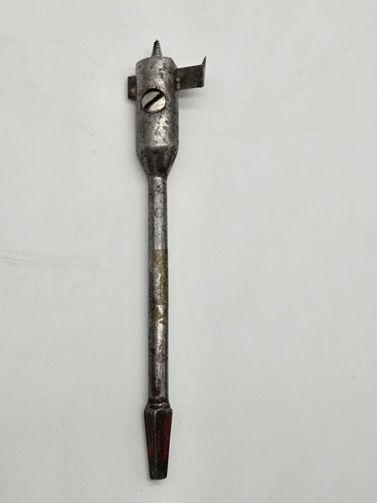 Vintage Irwin Lockhead No.2 Expansive Wood Drill Bit Bores 7/8" To 3" USA Square