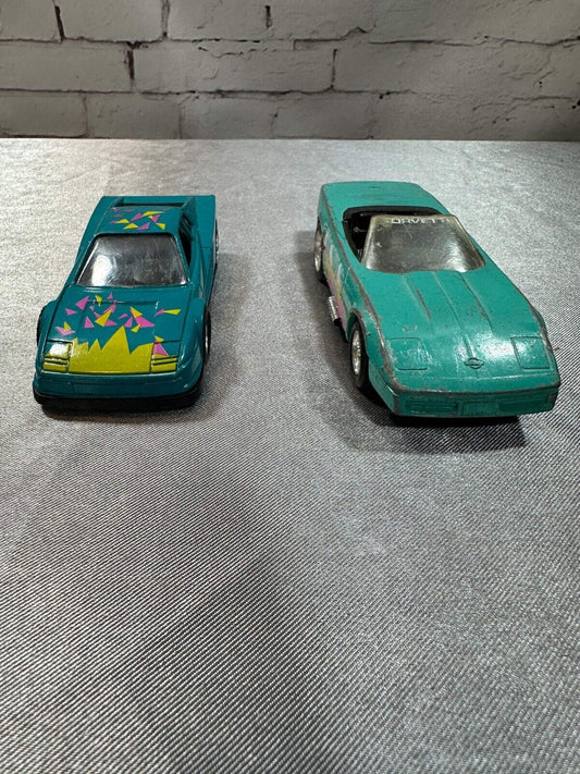 2 Vintage Tootsie Toys Model Corvette’s