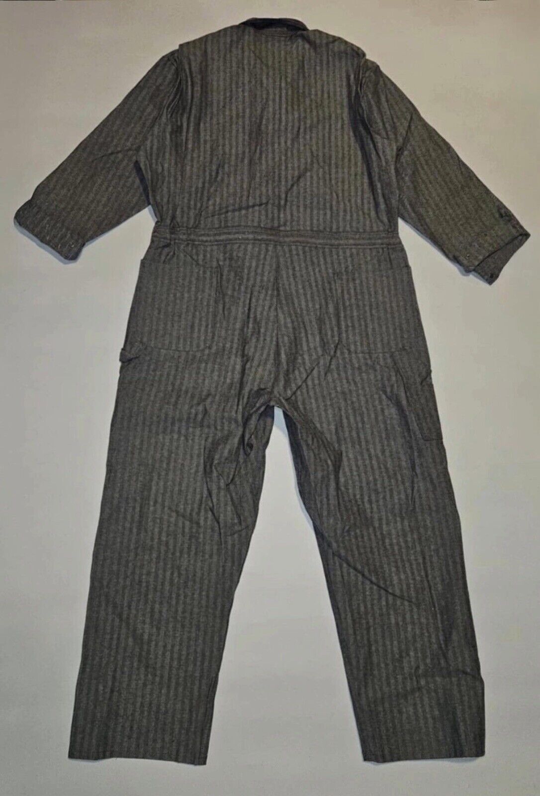Vintage 50s Sears Hercules Coveralls Mens 48R Herringbone Twill Denim Mechanic