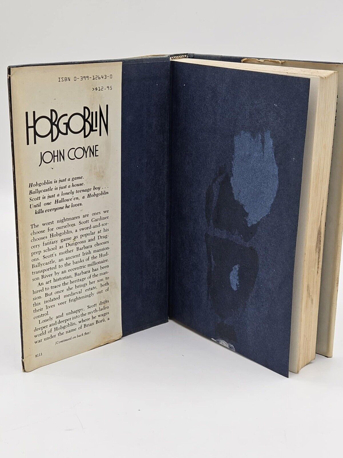 Hobgoblin by John Coyne 1981 Hardcover Book Club Edition Vintage Horror BCE