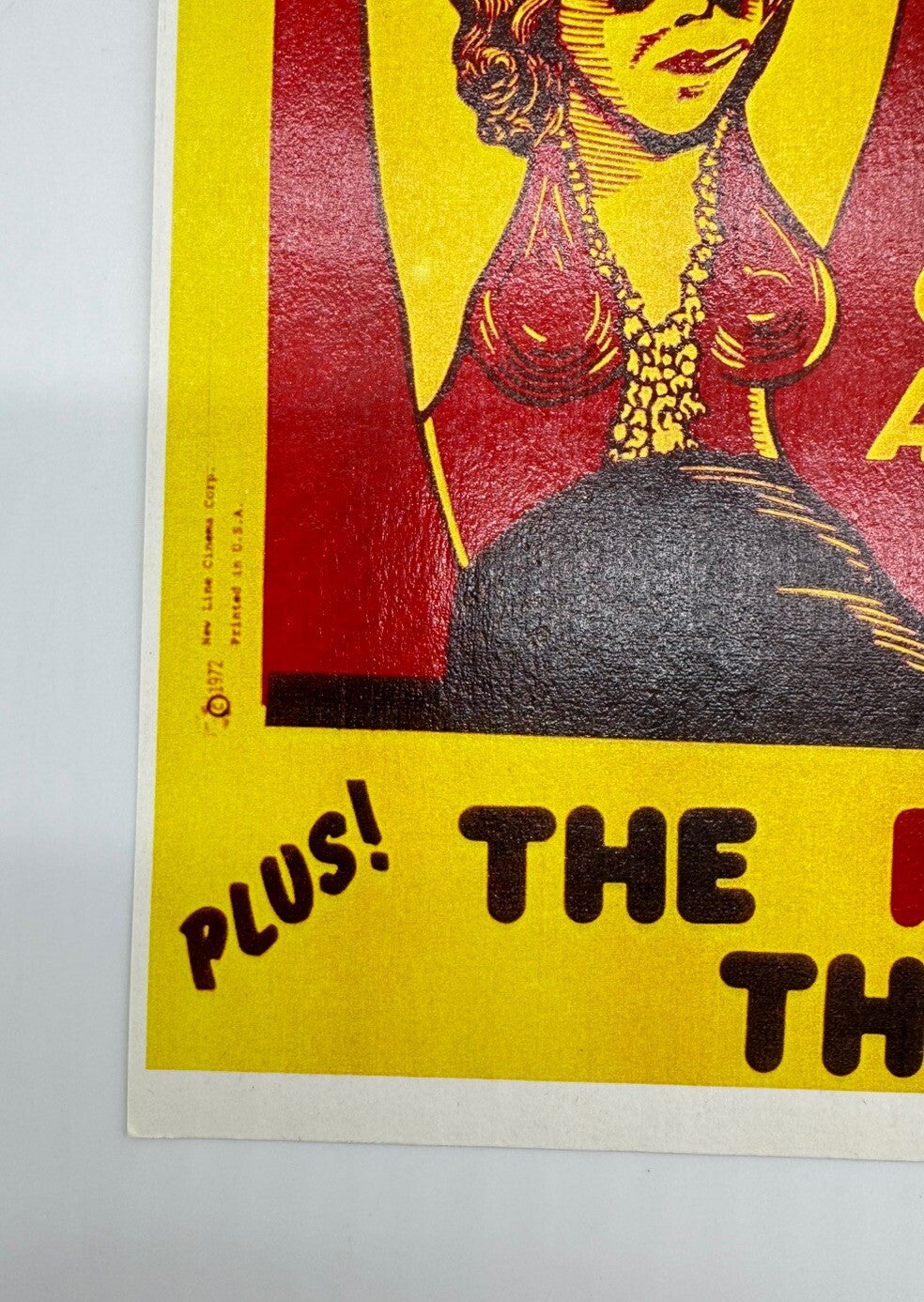 Original Reefer Madness R1972 U.S. Vintage Mini Poster MINT JB01