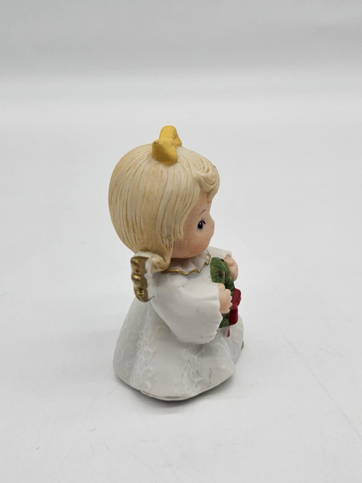Enesco Ruth Morehead Holly Babes 1984 Angel with Wreath  RARE