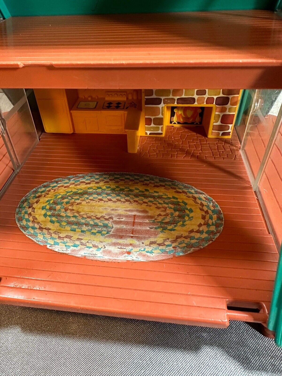 Fisher Price Play Family Little People 990 A Frame Chalet House 1974