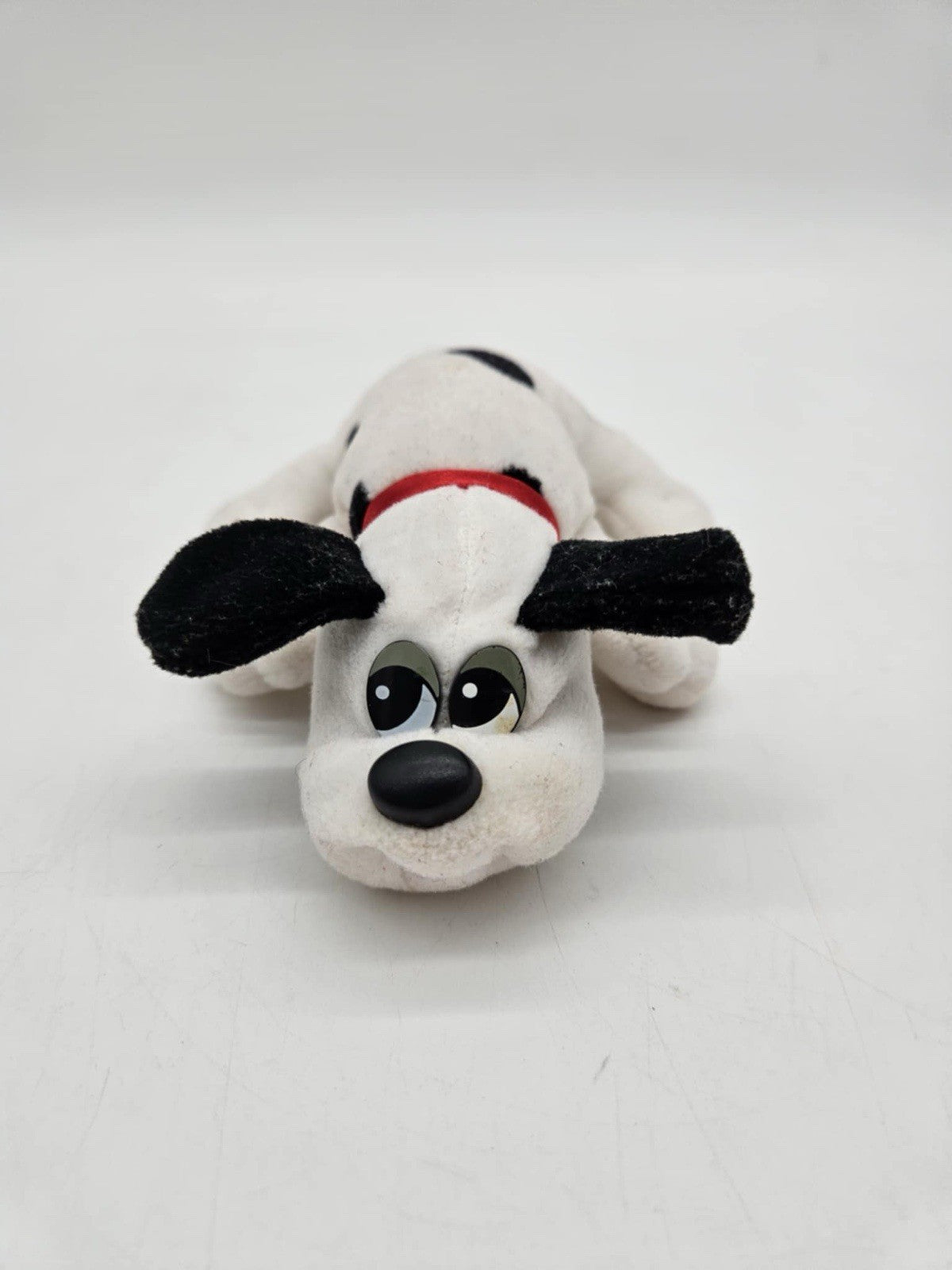 Pound Puppies Dalmatian Plush Stuffed Animal 8” Vintage 80s Tonka White Spots