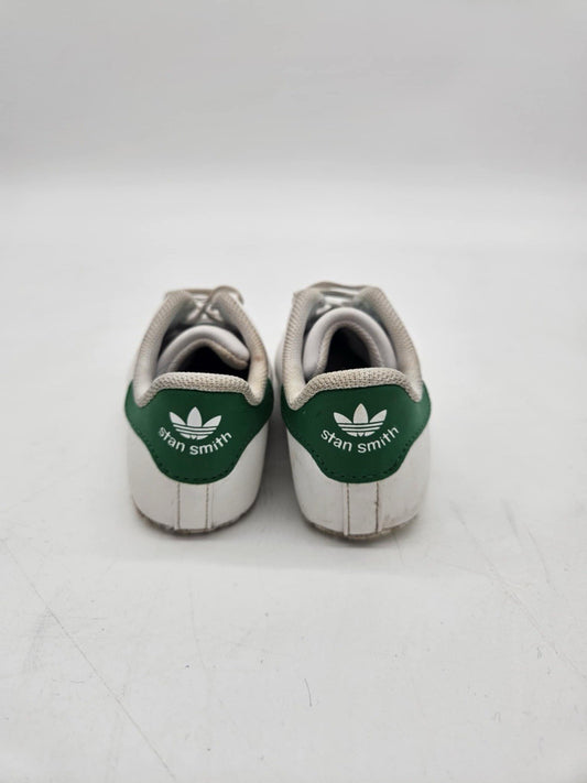 Adidas Toddler White And Green Stan Smith Sz 4 Toddler