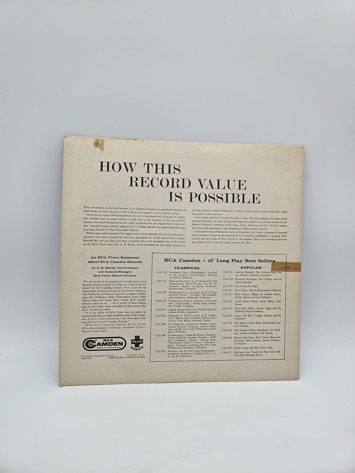 Dick Leibert at the Pipe Organ - Love and Marriage - vinyl record abum