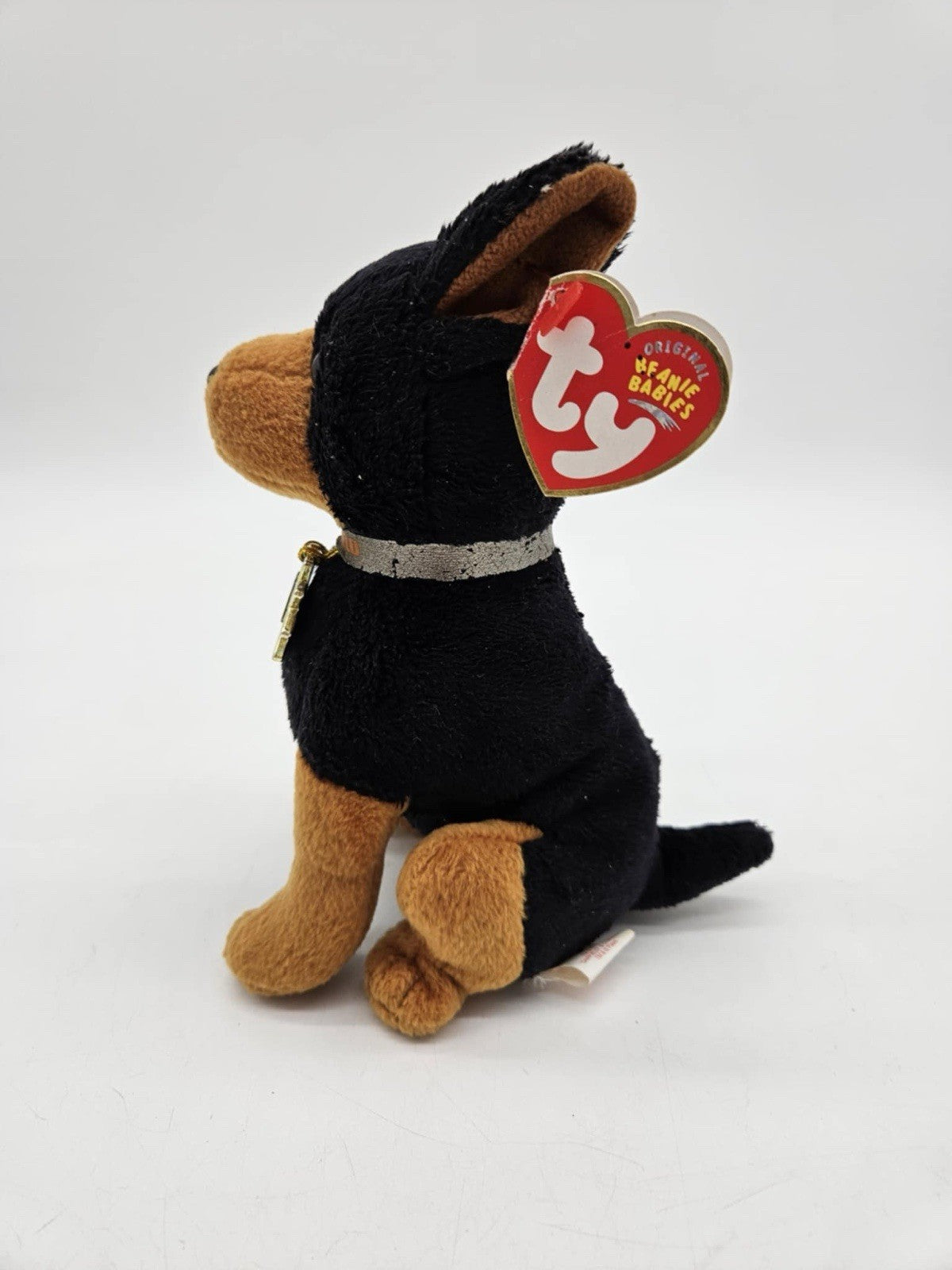 Orig Ty Beanie Baby Garfield Movie 🐶LUCA Doberman Pinscher🐶2004 12/13 Gen NWMT