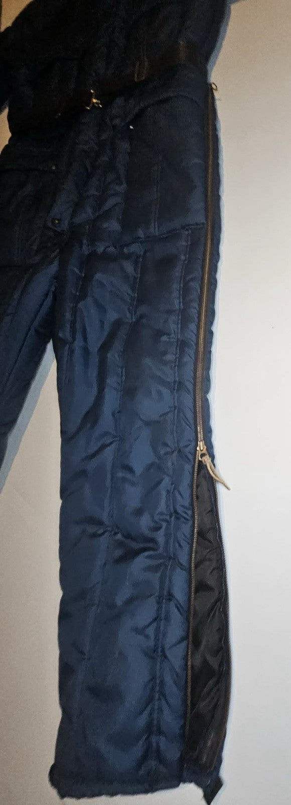 VTG Walls Blizzard Pruf Insulated Coveralls Zip Winter Snow Suit Snowmobile Sz M