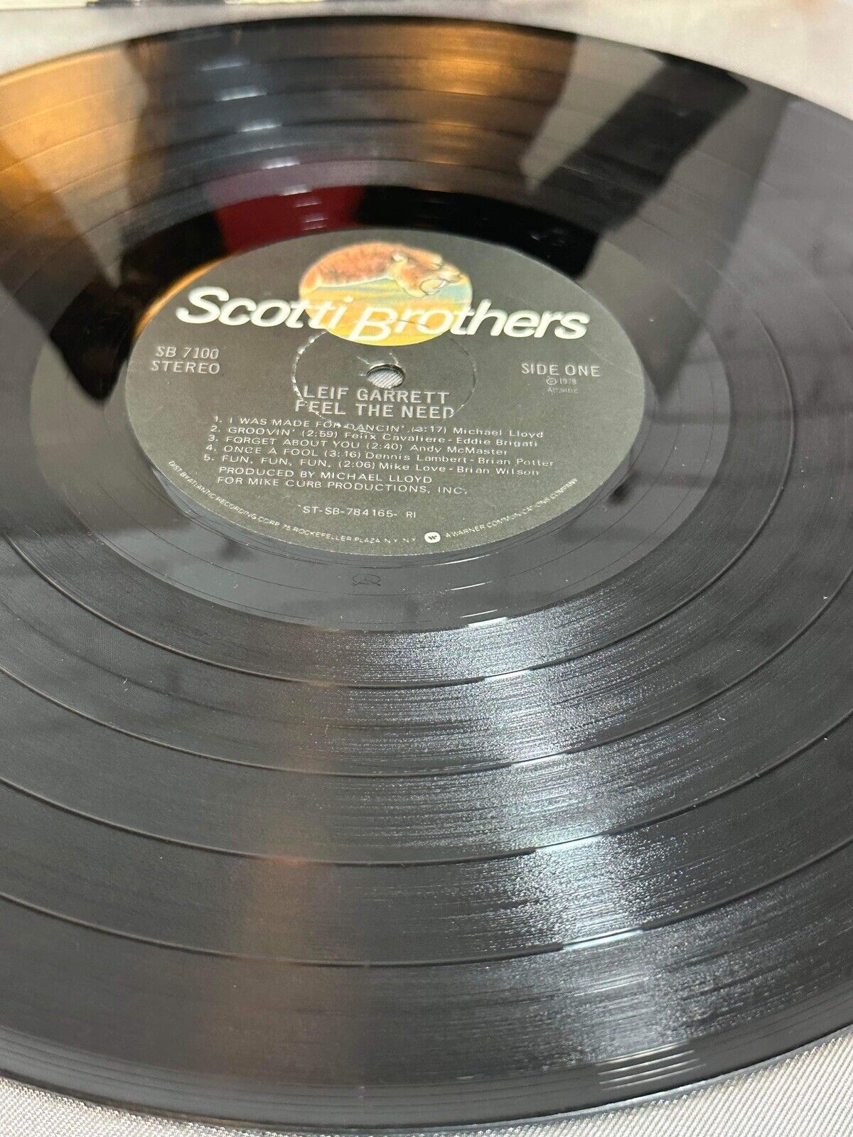 Leif Garrett - Feel The Need, VINYL LP