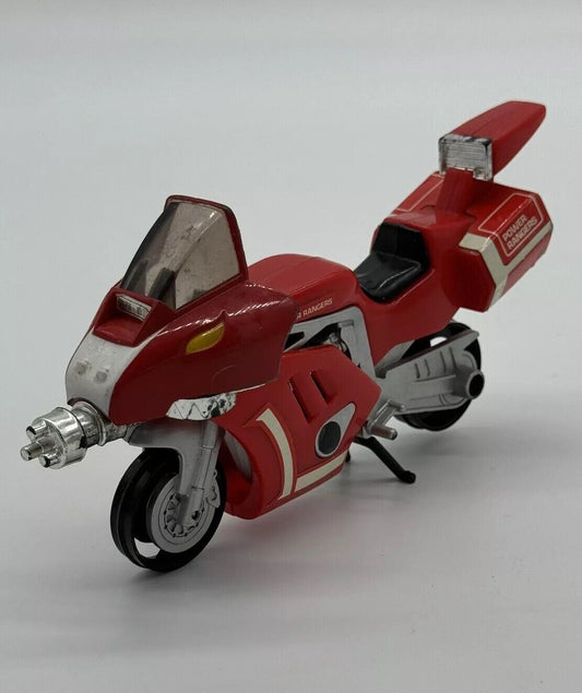 1993 Mighty Morphin Power Rangers RED TYRANNOSAURUS REX BATTLE BIKE 005