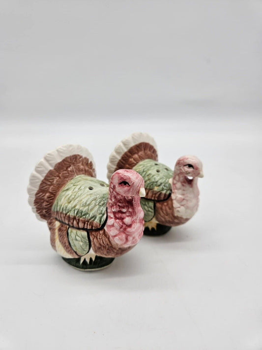 Pair of Brinn's Turkey Candle Holders with Original Tags