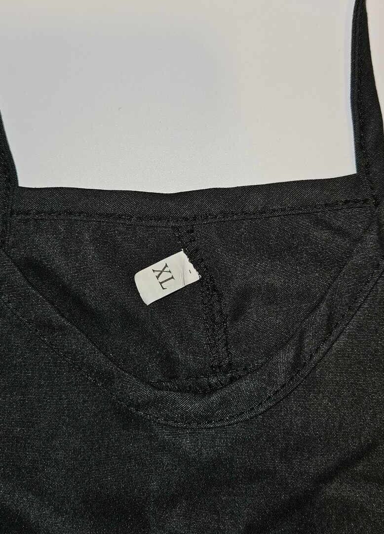 Black Temu Jumpsuit Bib Overalls ~ Sz XL