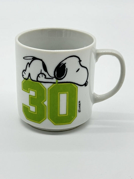 Vintage Snoopy Schulz 1958 Coffee Tea Cup Mug United Feature Syndicate