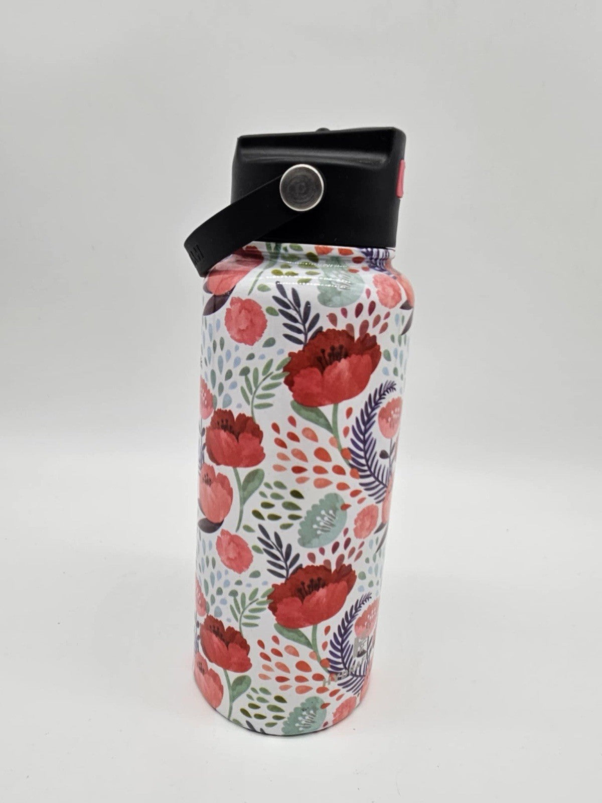 Hydraflow Hybrid Triple Wall Vacuum Insulated Water Bottle Floral Print 17 Oz