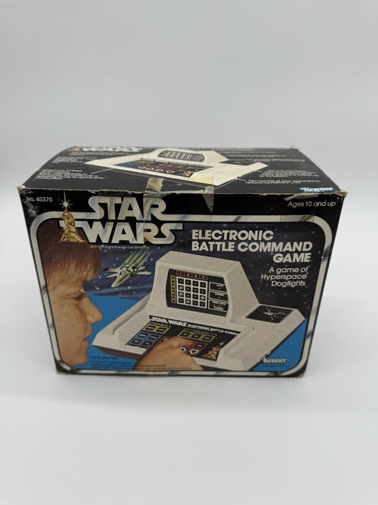 STAR WARS 1979 Electronic Battle Command Game W/ Box And AC Adapter NEW !!