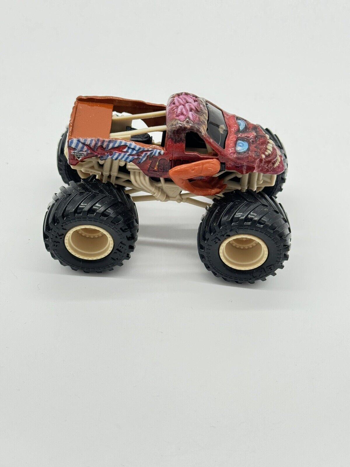 Monster Jam Truck 1:64 Monster Trucks Mixed Hot Wheels Lot Of 9