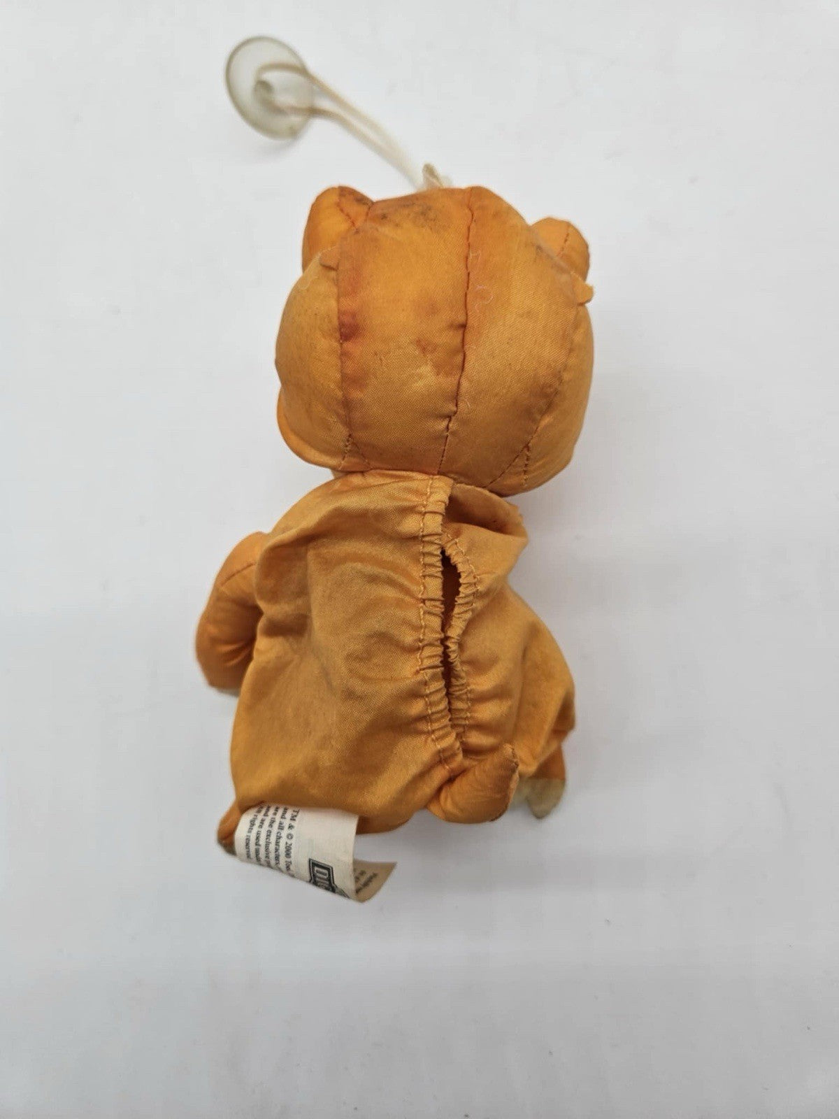 Digimon Sponge Bath Buddies Vintage 2000 Retro Agumon orange Plush Toy