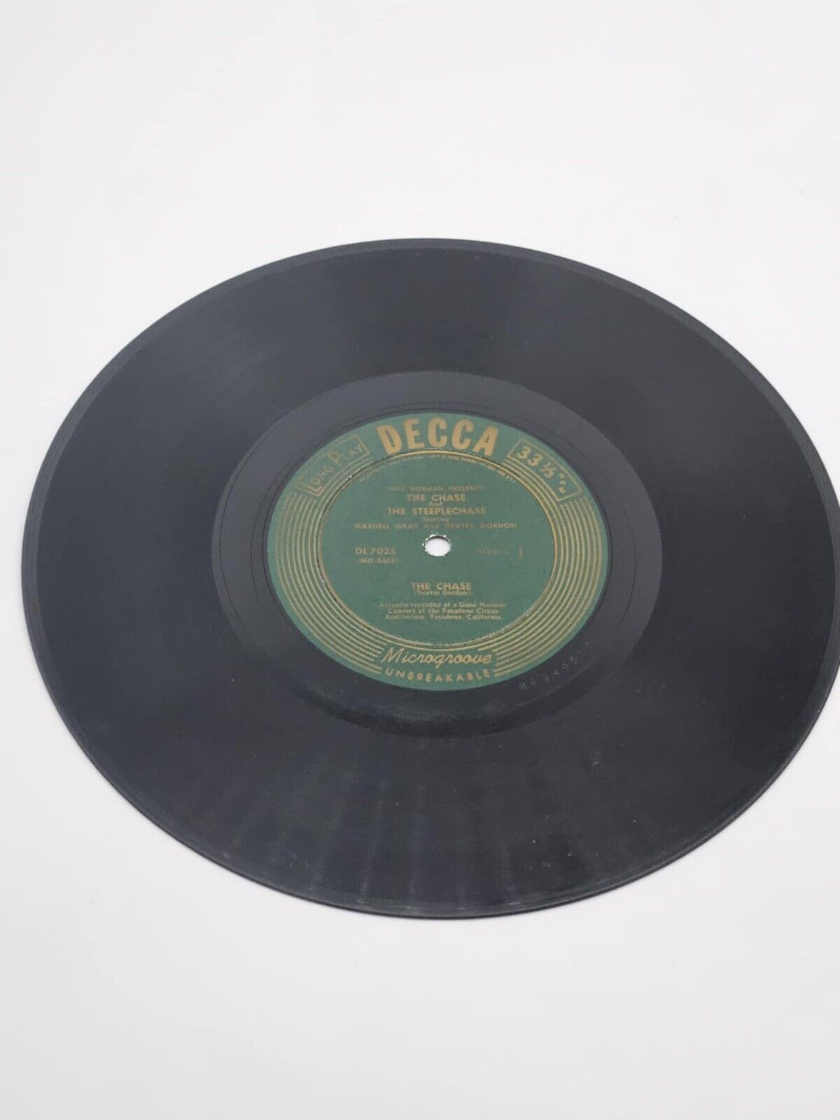 DEXTER GORDON WARDELL GRAY The Chase And The Steeplechase 10" LP US 1952 DG MONO