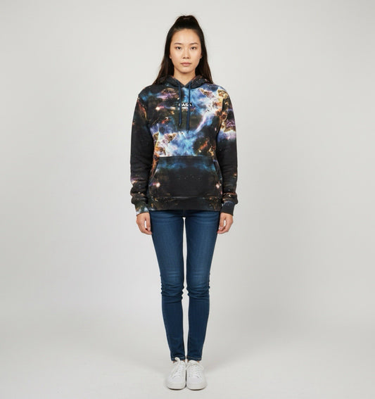 H&M Divided NASA Galaxy Print Hoodie Women’s Small