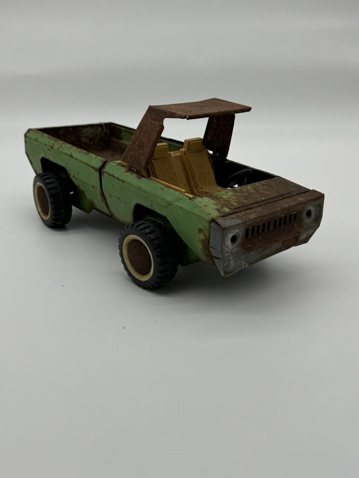Vintage Buddy L Pressed Steel Green Pickup 13.5” Toy Truck Part No 1-3667 006