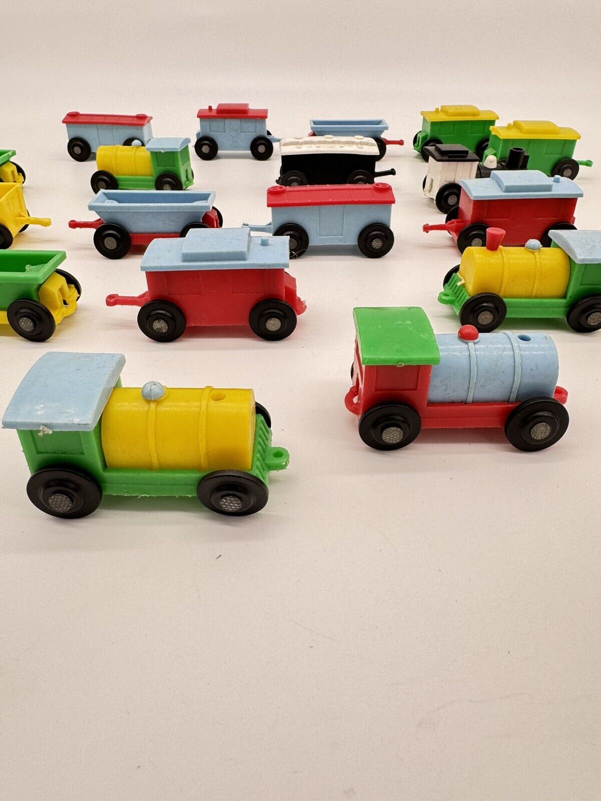 Rare Vintage Gabriel Child Guidance Railroad No 350 Train 20 Cars