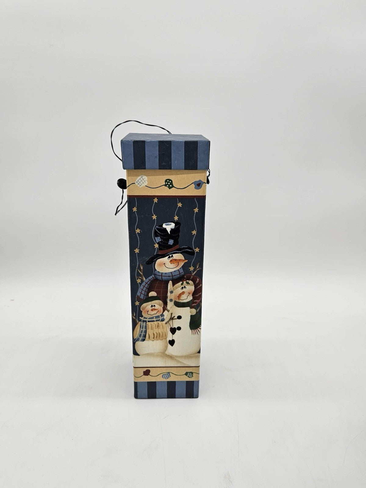 PAINTED GIFT BOX FOR WINE OR FOR DECORATION