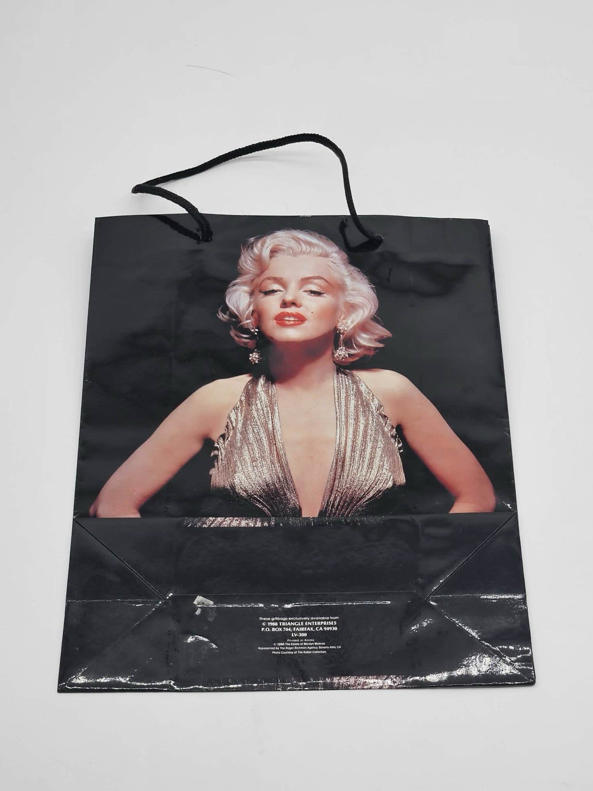 1988 Triangle Enterprises Marilyn Monroe Gift Bag