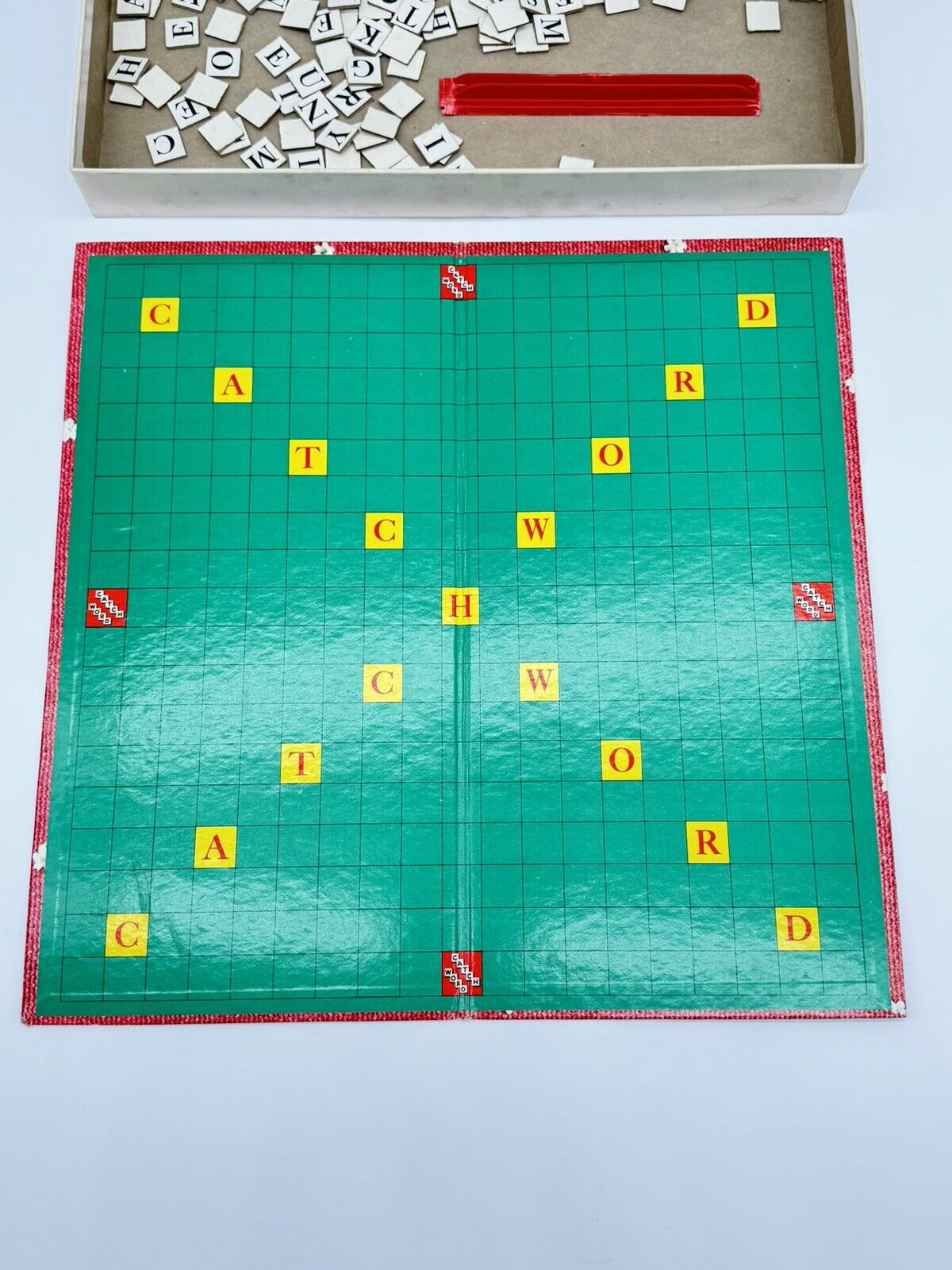 Vintage 1950's Catchword Game , The New Crossword Game