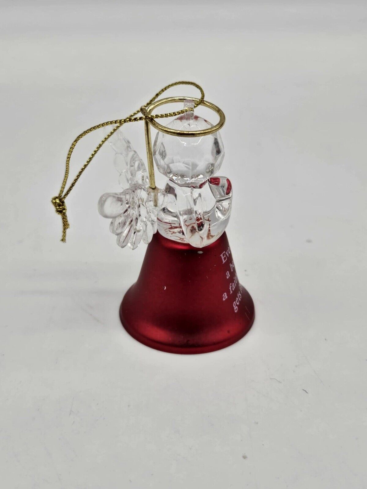 Vintage Angel Bell  ‘Every Time A Bell Rings A Faithful Angel Gets Their Wings’