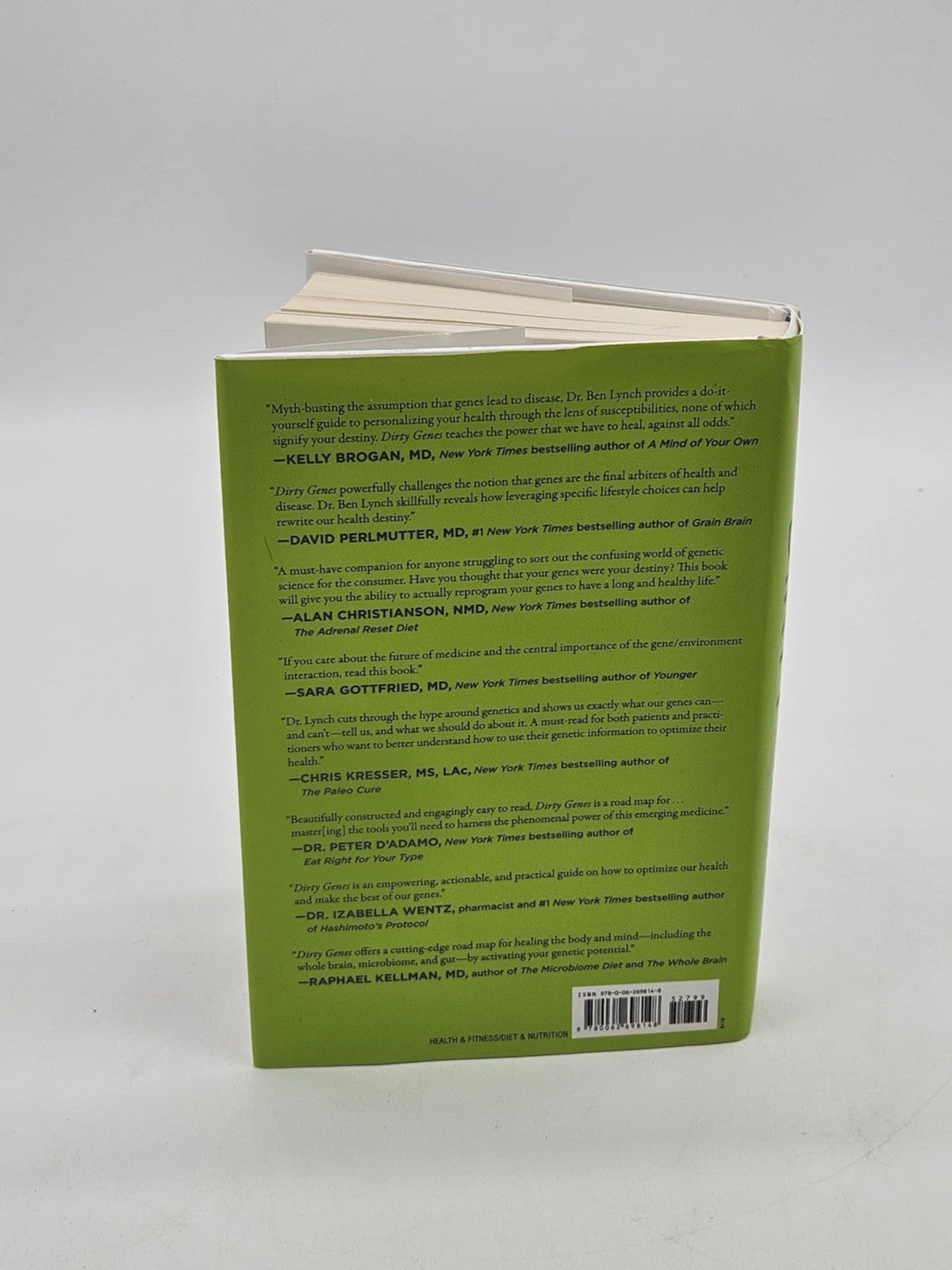 Dirty Genes: A Breakthrough Program to Treat FIRST EDITION HARDCOVER DUST JACKET