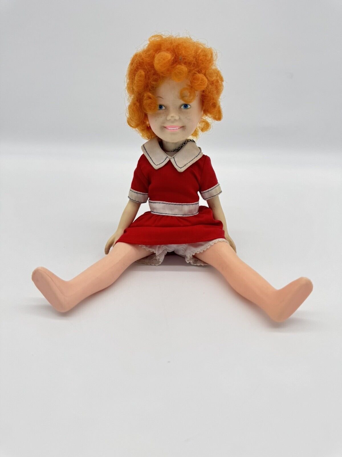 Vintage Annie 1982 Knickerbocker The World Of Annie 6" Little Orphan Doll VTY
