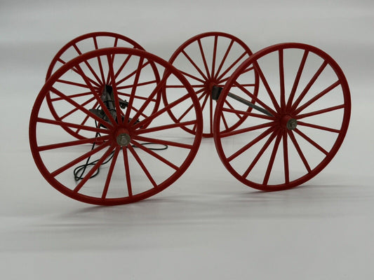 WHEELS ONLY for Vintage 1970s JIM BEAM 1867 Mississippi Fire Engine No. 313 006