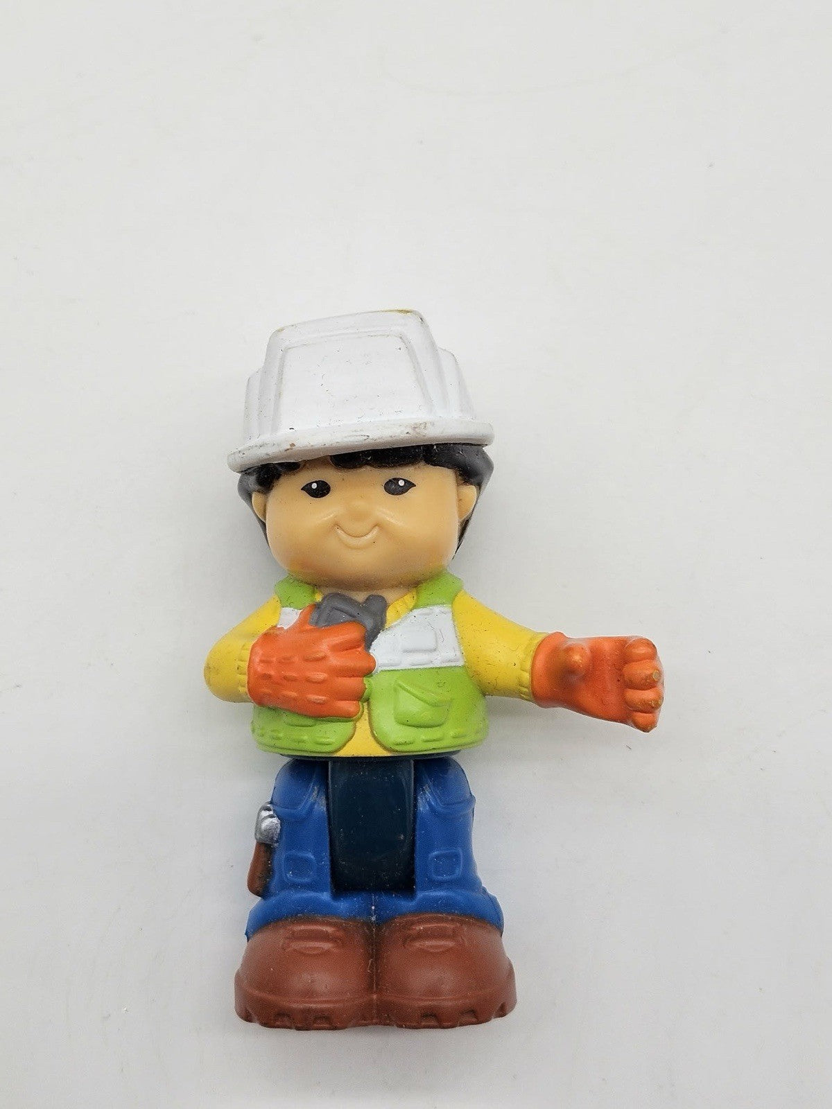Vintage Fisher Price Little People Construction Worker Figure 05107