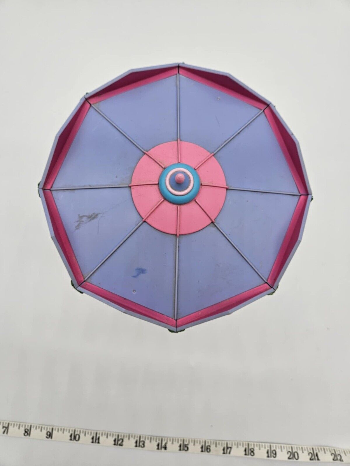 Vintage 1998 Mr. Christmas Barbie Holiday Go Round Lighted Musical Carousel