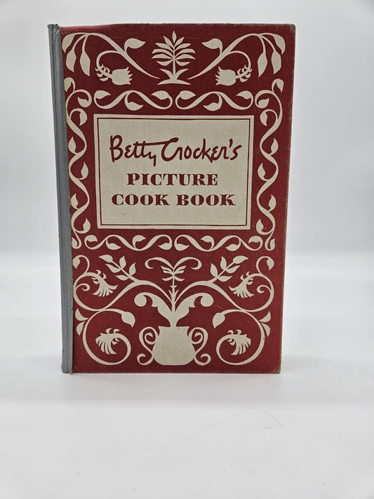 VTG 1950 First Edition 5Th Printing Betty Crocker's Picture recipe Cook Book