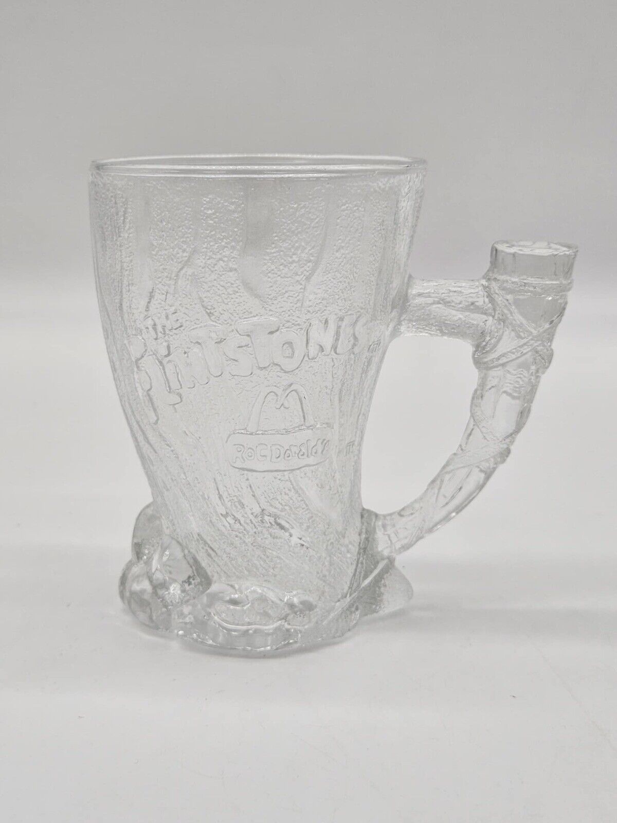 Vintage McDonald's The Flintstones Mammoth Glass Mug