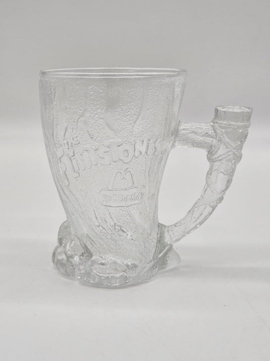 Vintage McDonald's The Flintstones Mammoth Glass Mug