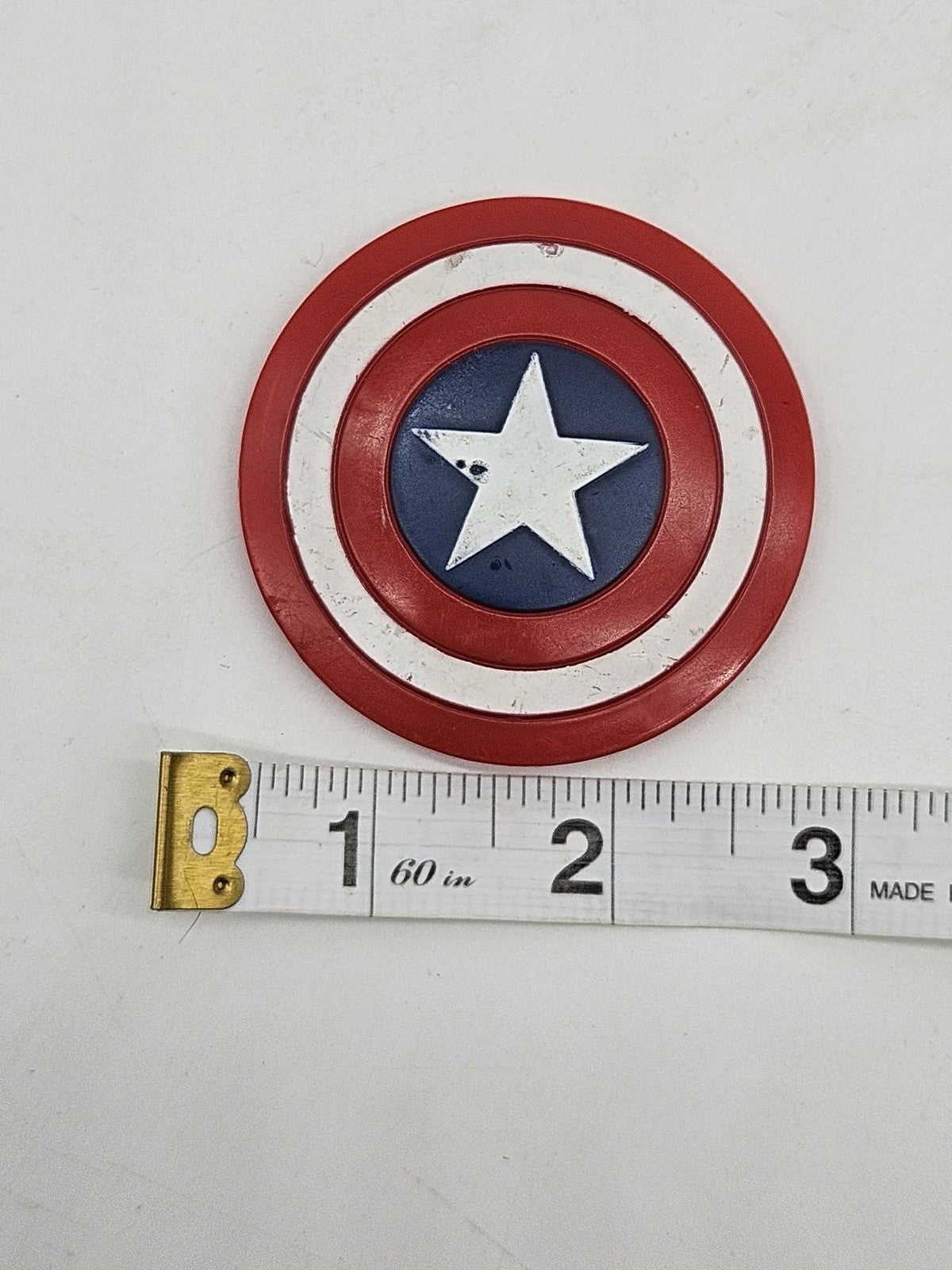 Vintage Captain America Shield Toy Accessory Marvel Comics