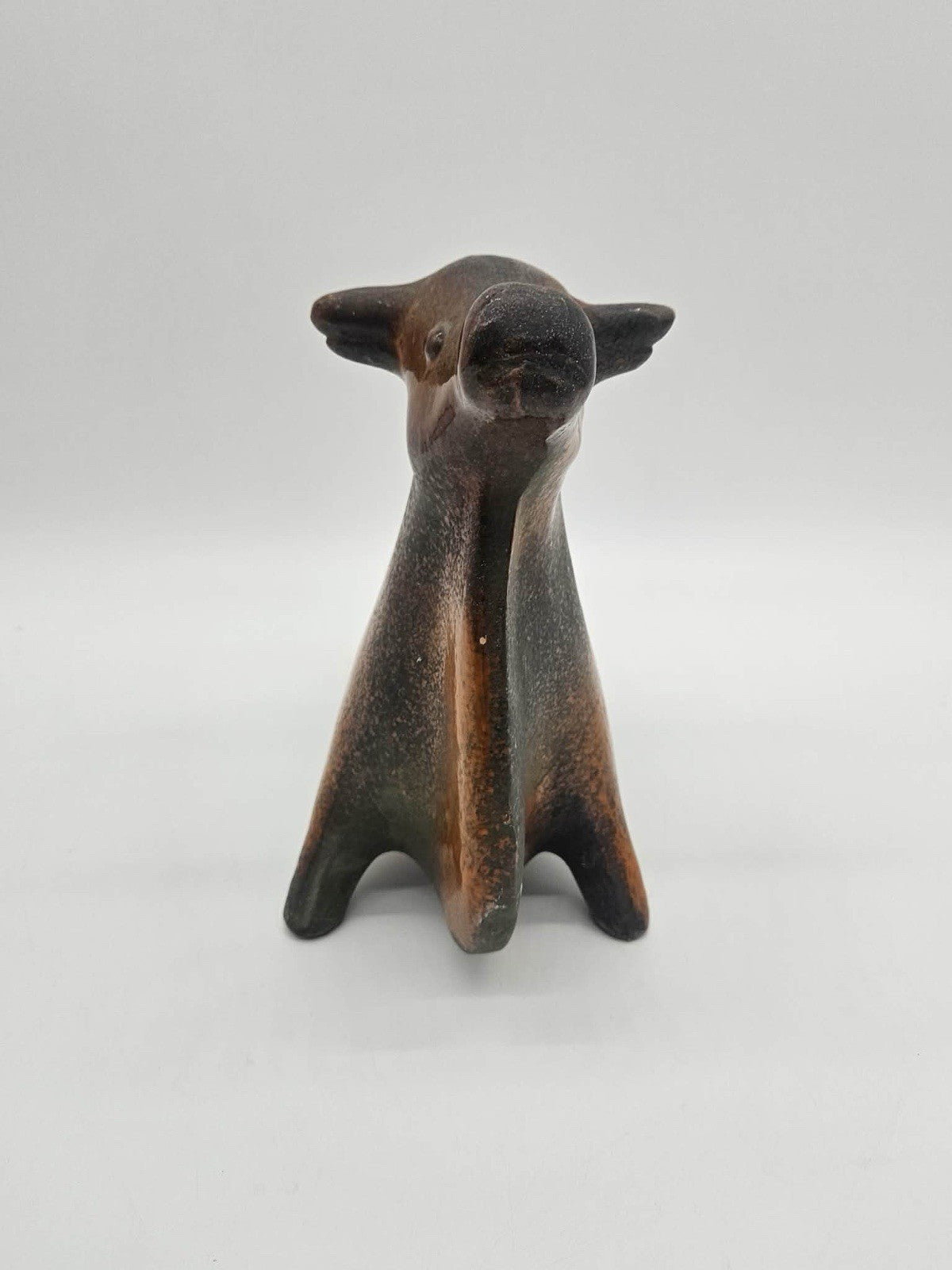 Mid Century Bitossi Aldo Londi Style Ceramic Bull