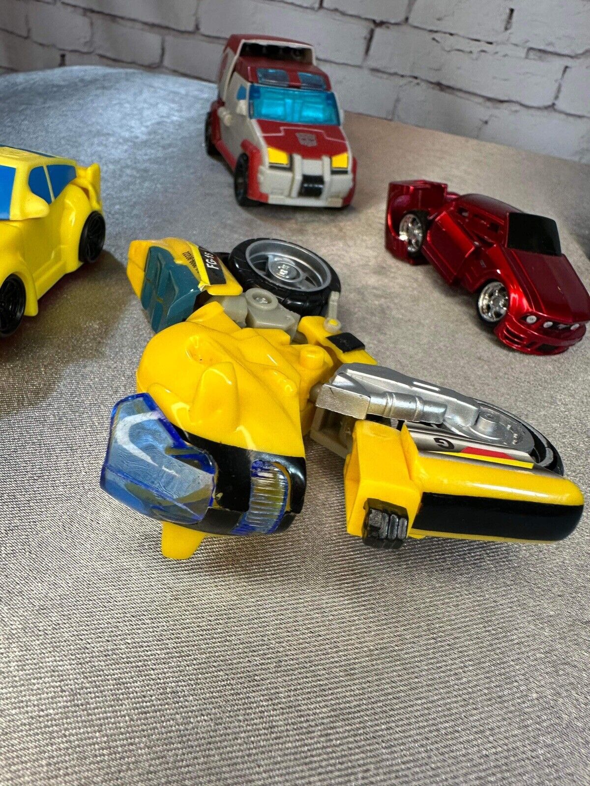 Lot of  “6” Vintage Transformers Toys