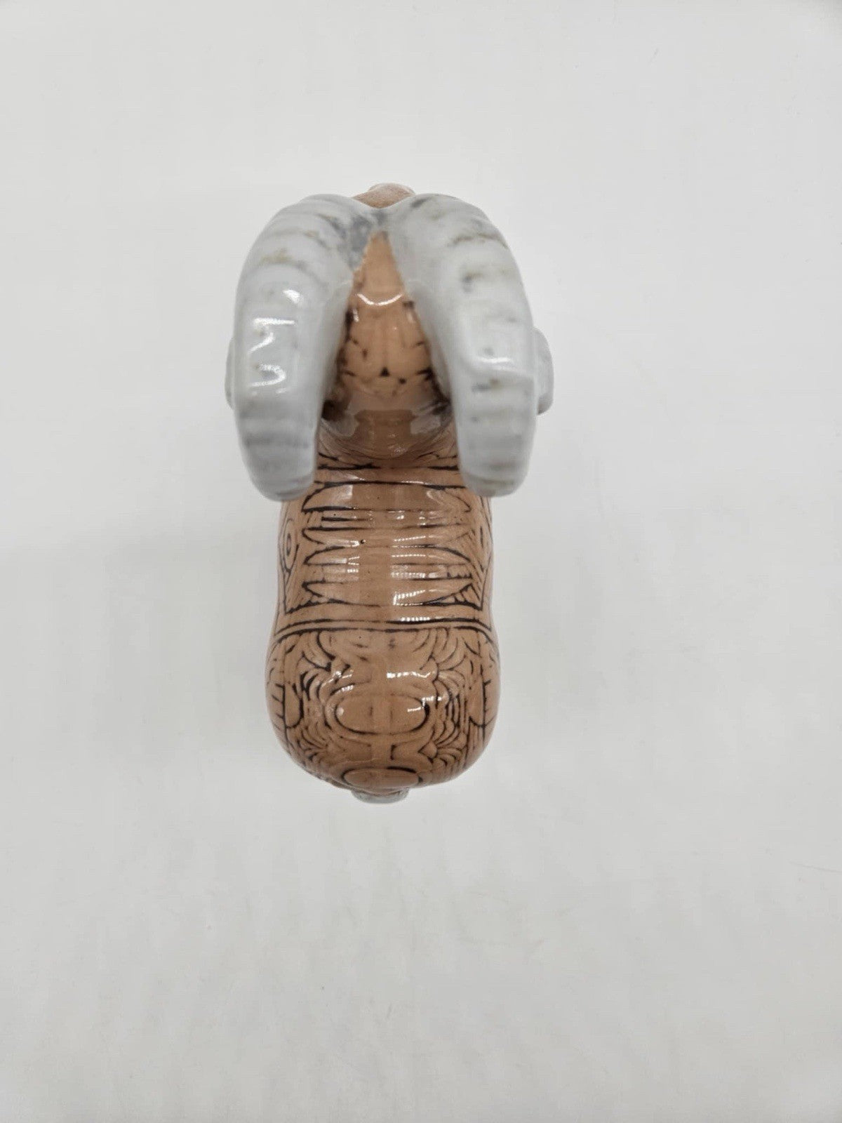 Mid Century Modern 60s RAM Figure Ceramic Glazed Italian/ Danish? Bitossi Style