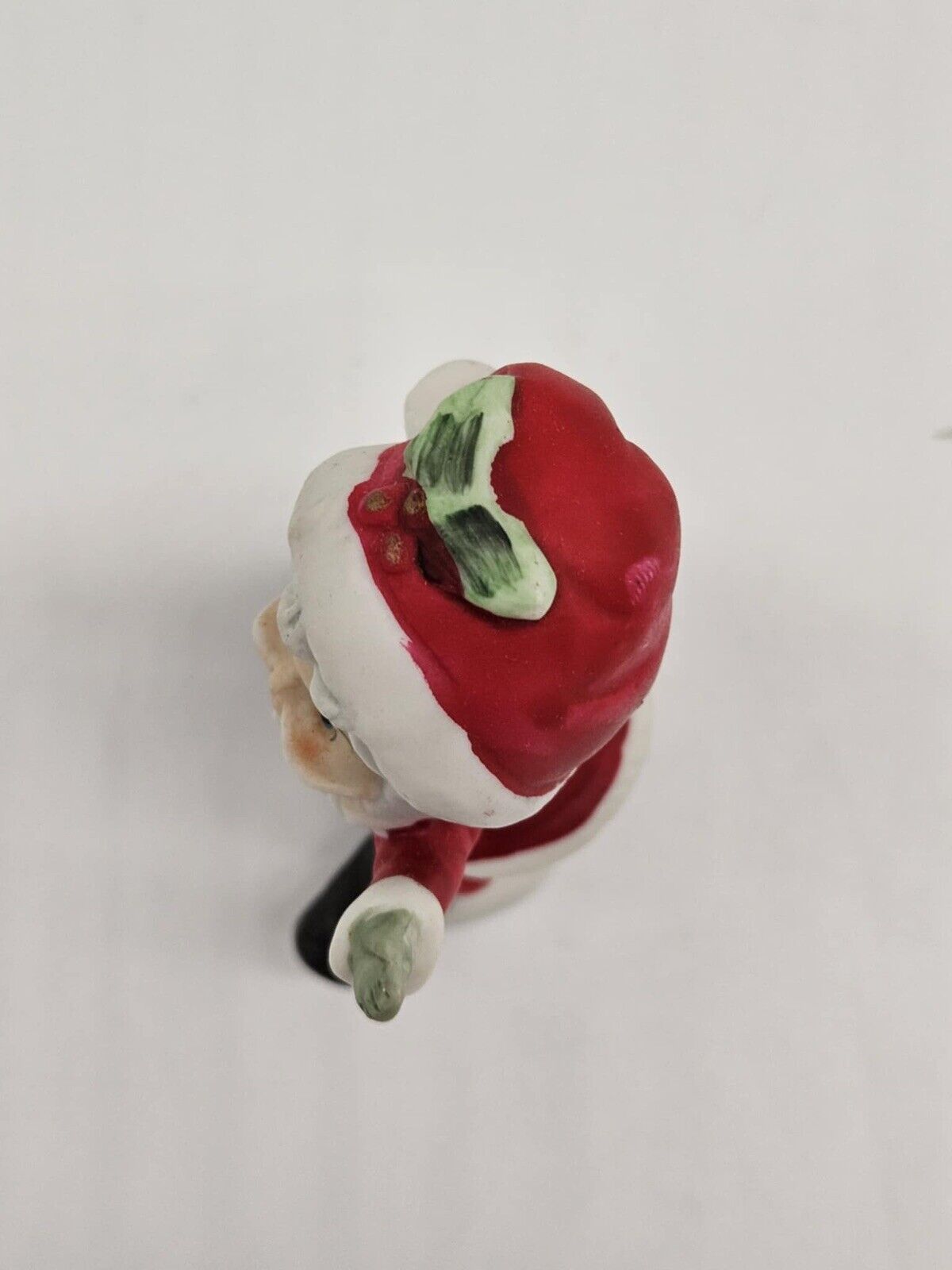 Vintage Christmas Lefton Child Santa Claus Figurine Collectors Edition