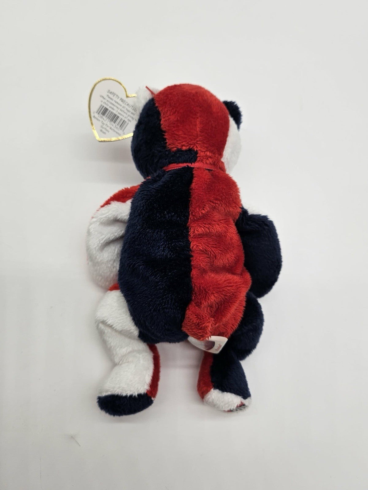 Ty Beanie Baby Patriot the Bear Patriotic Memorial Day July 4th Red White Blue