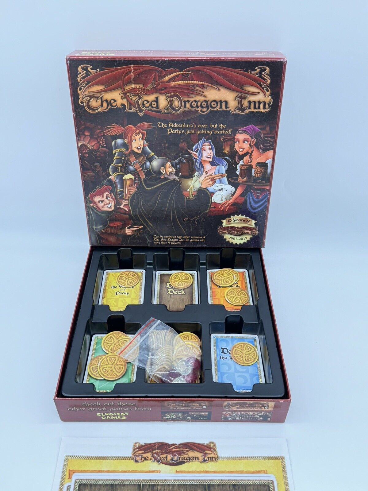 The Red Dragon Inn Board Game - Slugfest Games. New Sealed In Box
