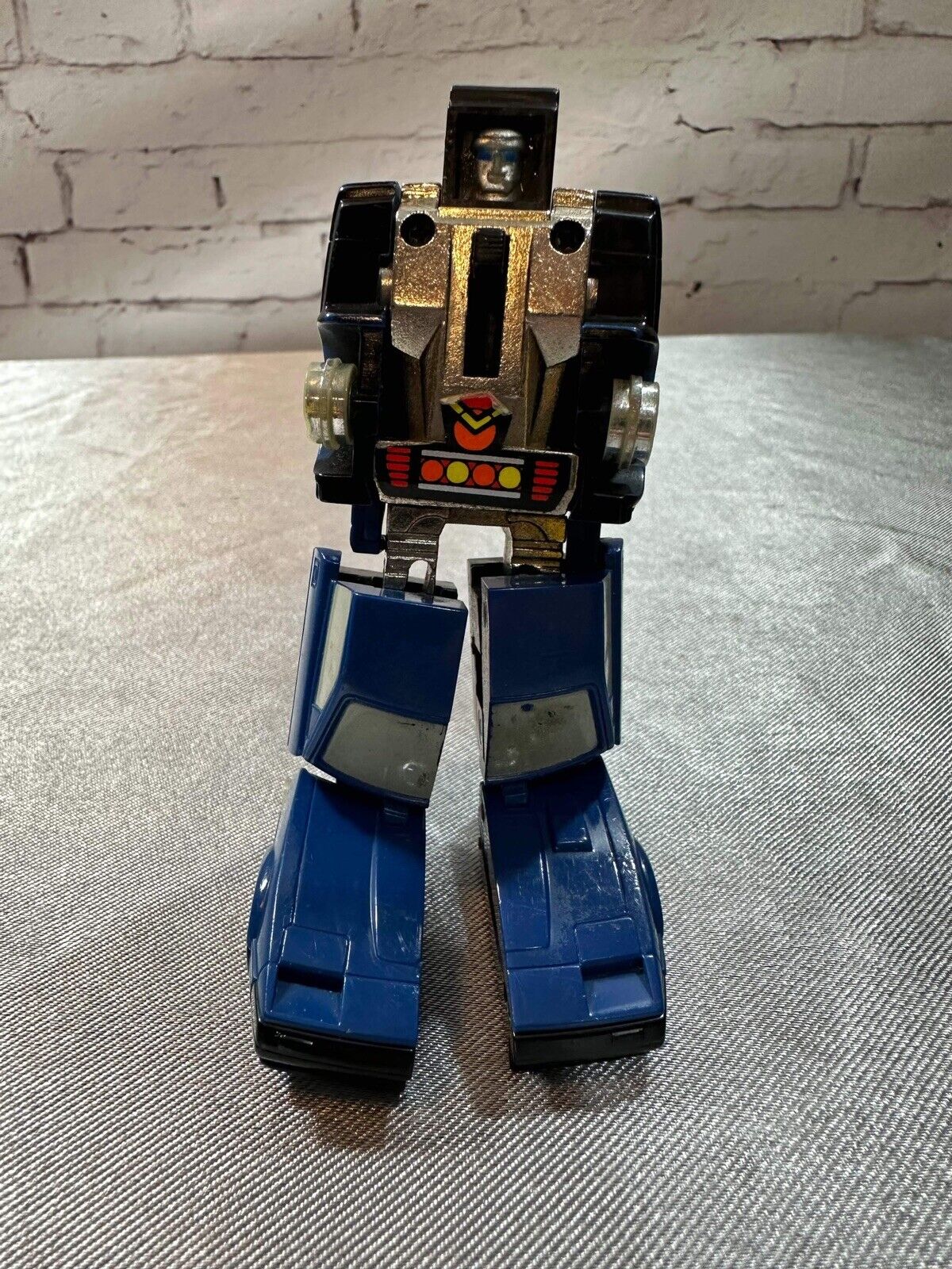1984 Vintage Blue BANDAI Transformer NISSAN 280ZX Car Japan GoBots Action Figure