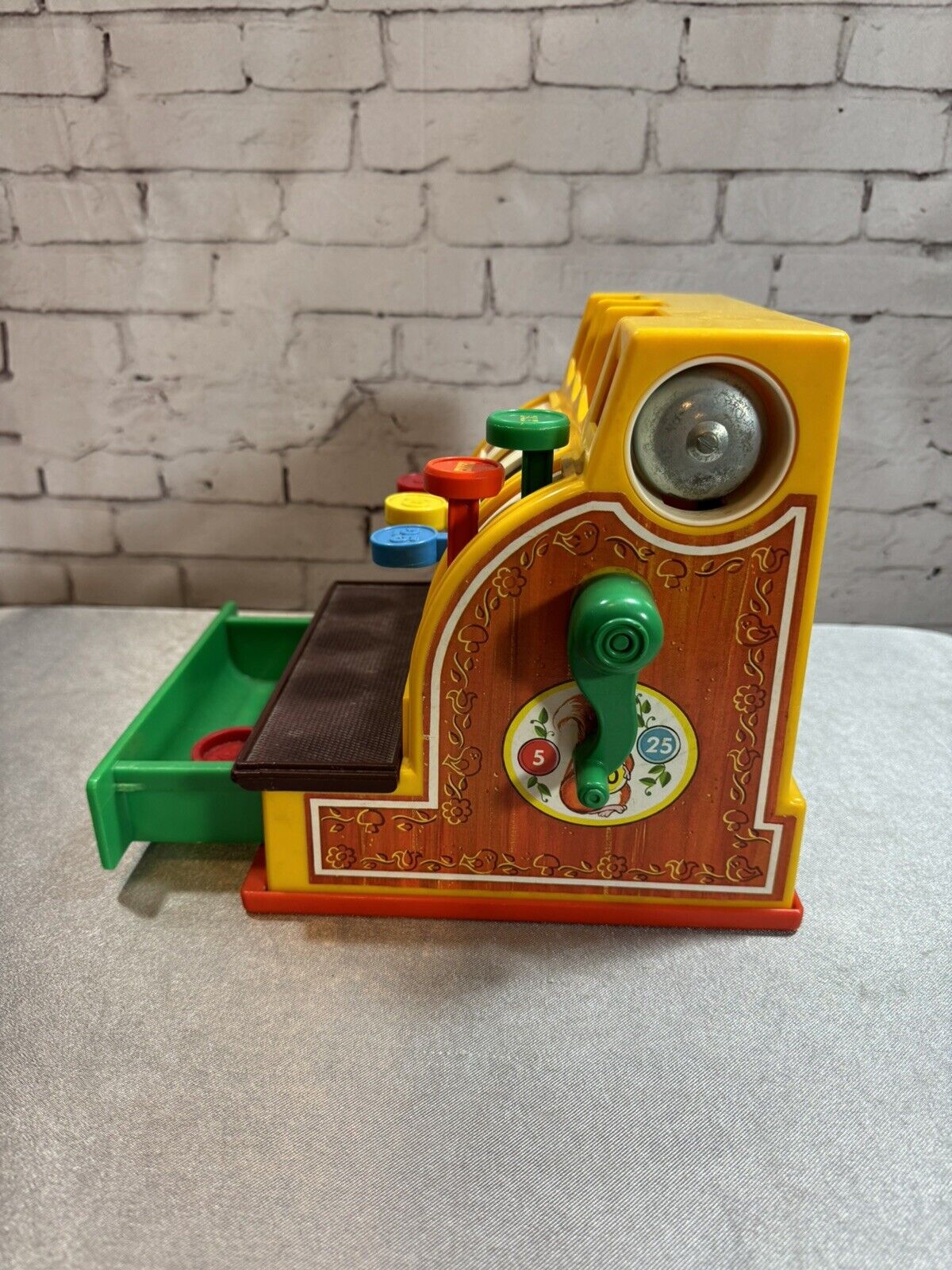 Vtg 1974 Fisher Price Cash Register 926 VTY
