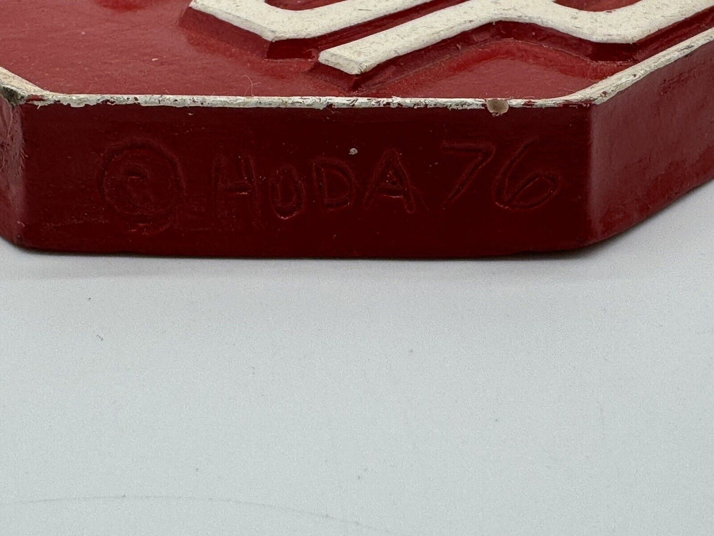 ceramic stop sign