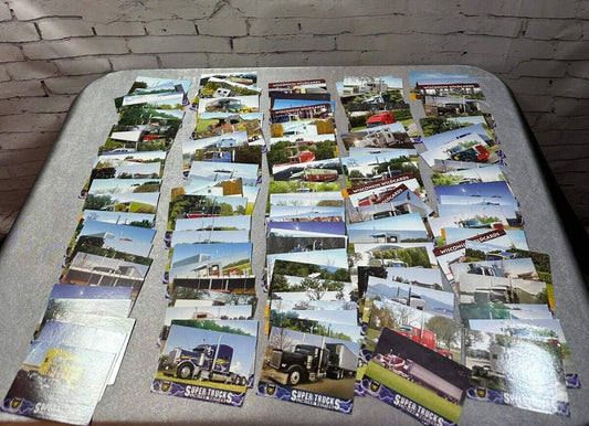 CAT Scale Collectors Cards - Super Trucks Limited Edition - Lot of 100 Total QCC